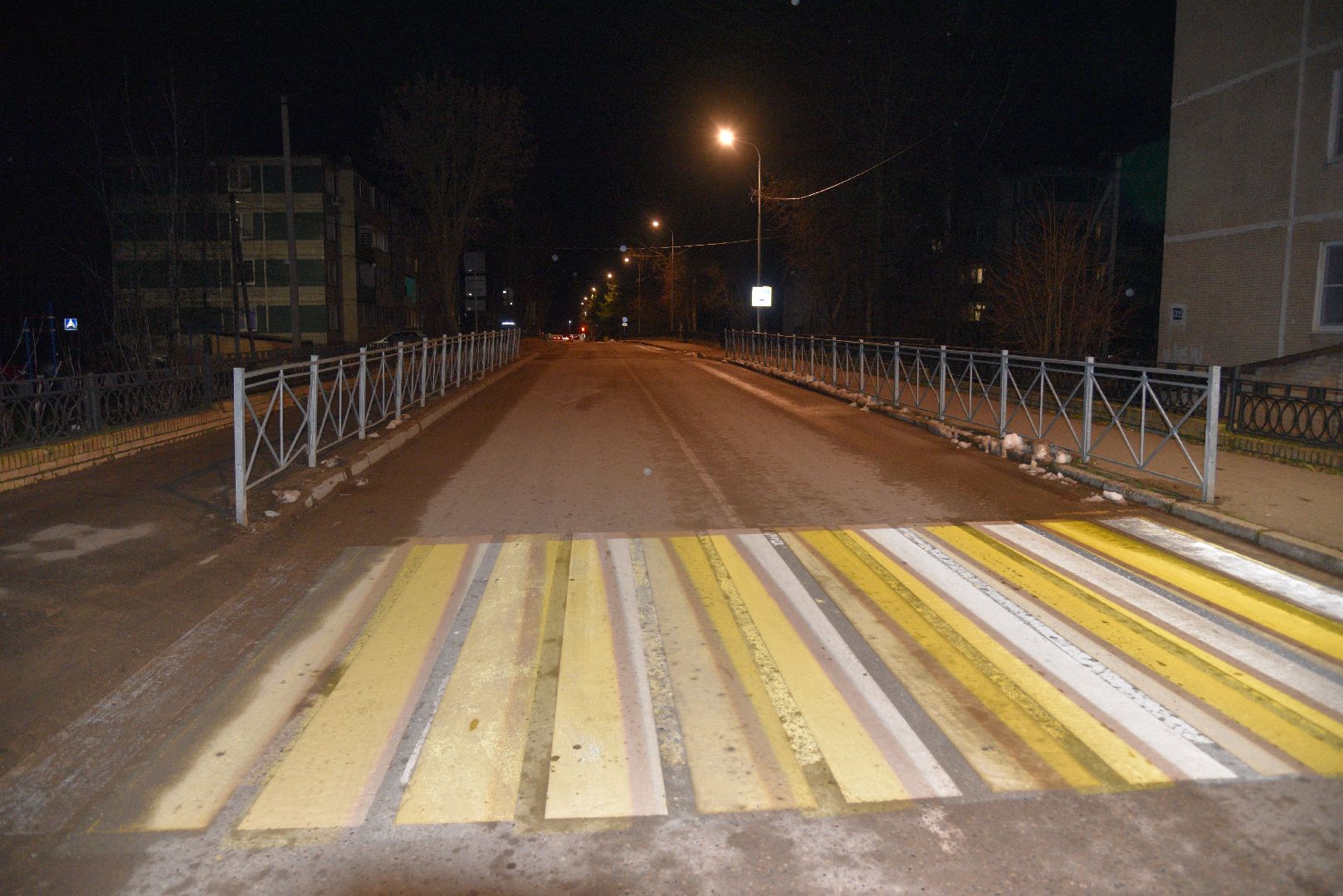 лотошино, безопасность в городе, дороги , проекционные пешеходные переходы,