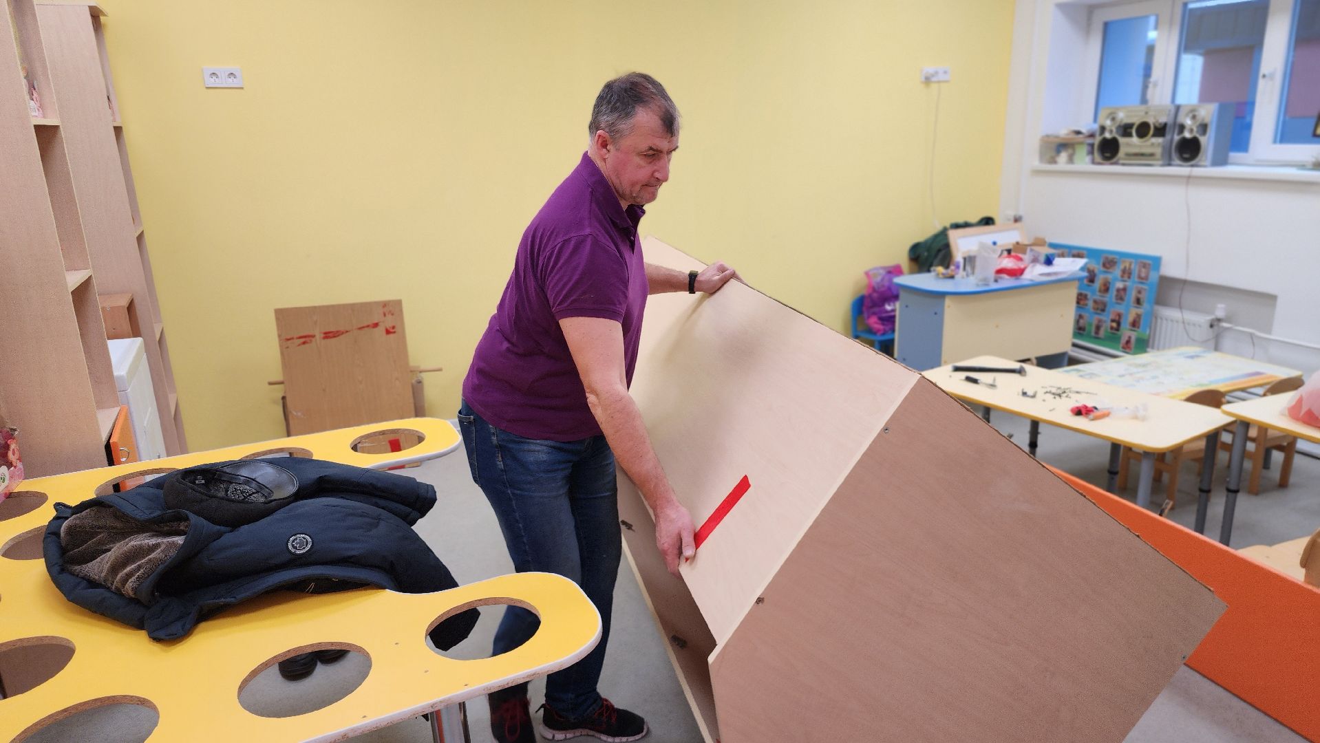 Руза , Колюбакино , Образование , капитальный ремонт детского сада,