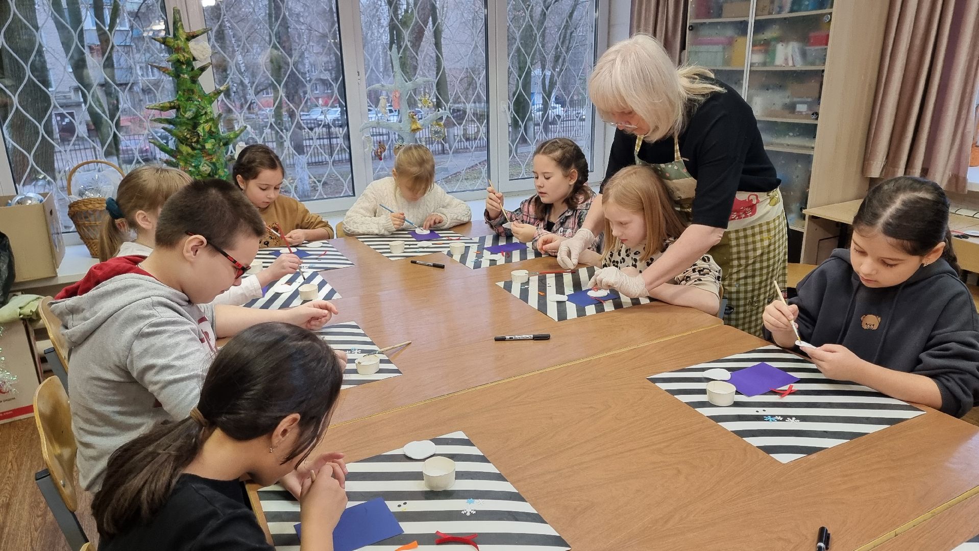 новый год,  старые игрушки,