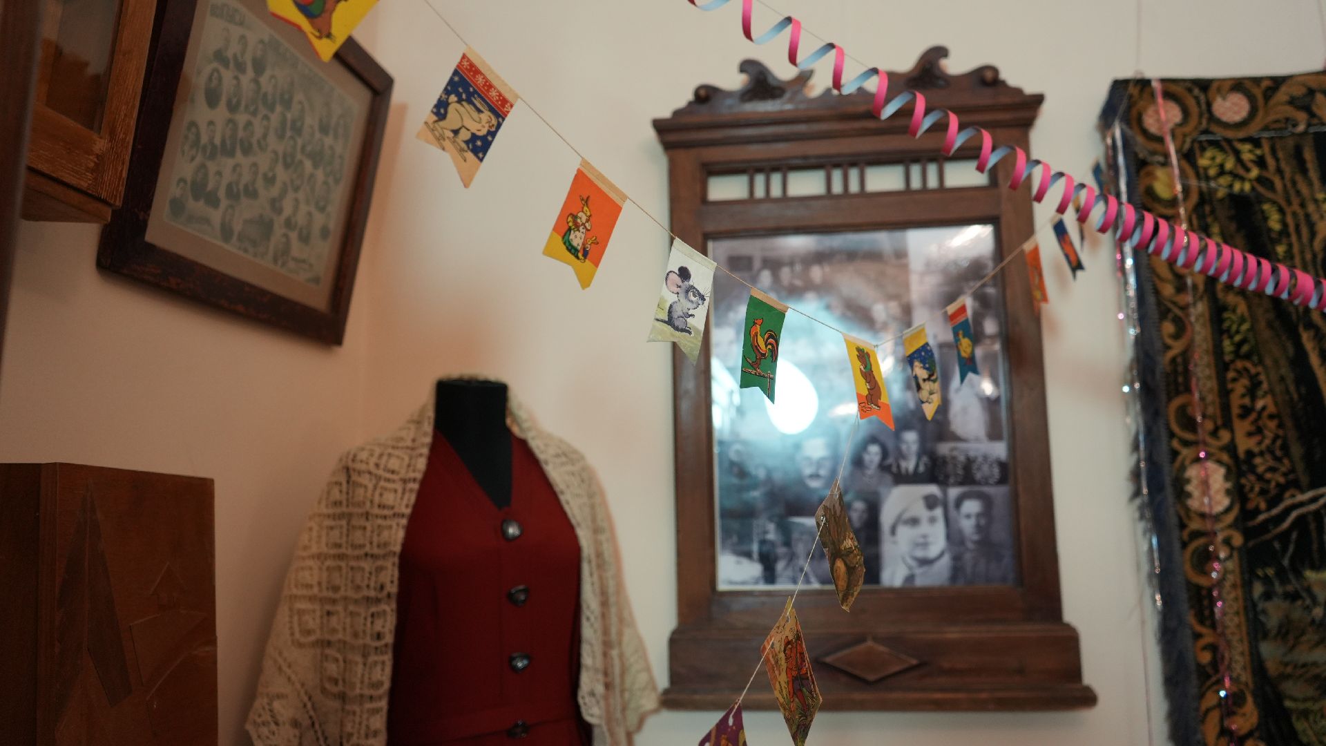 новый год,  старые игрушки,