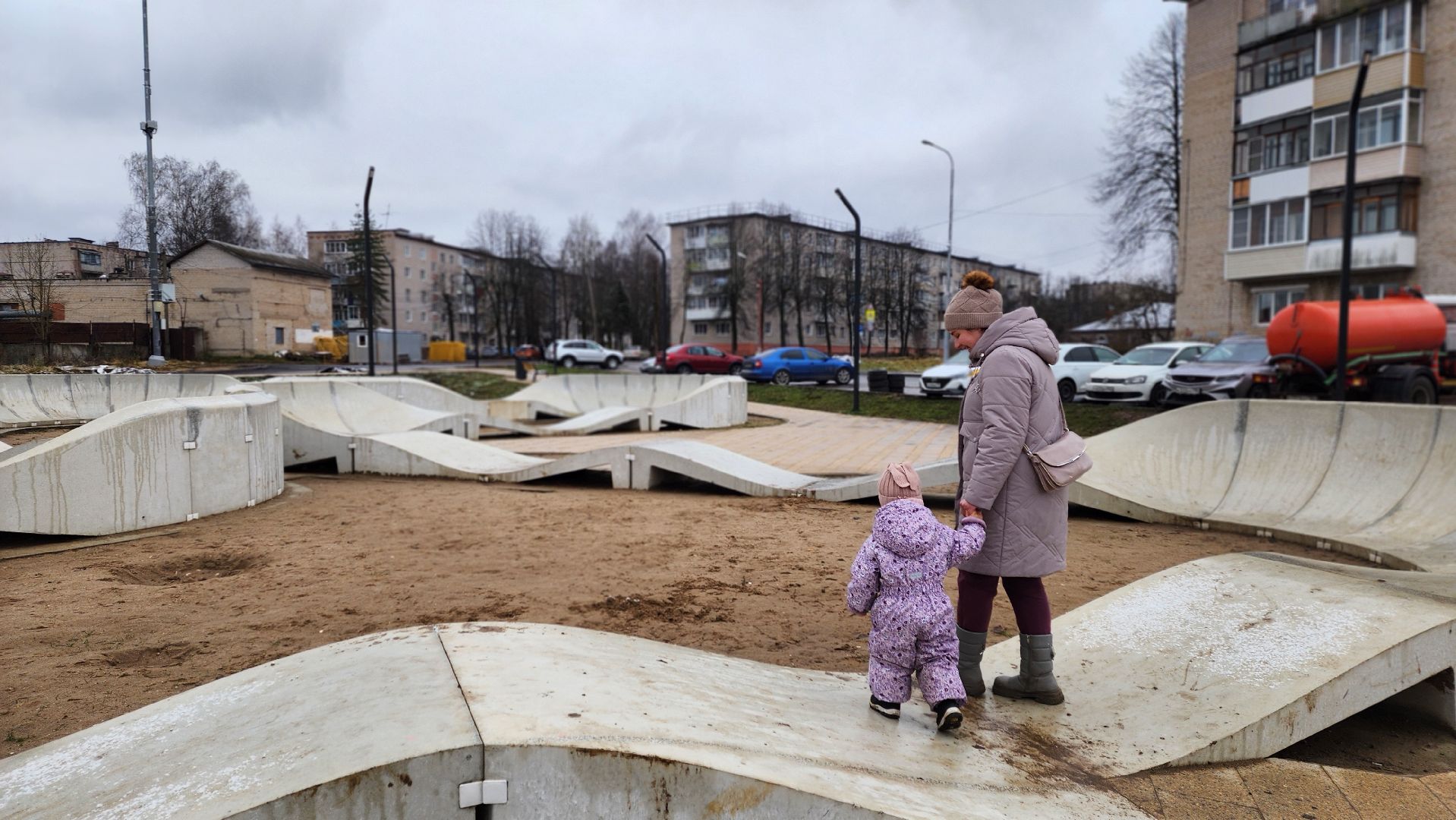 клин, поселок 31 октября, семейный сквер, благоустройство,