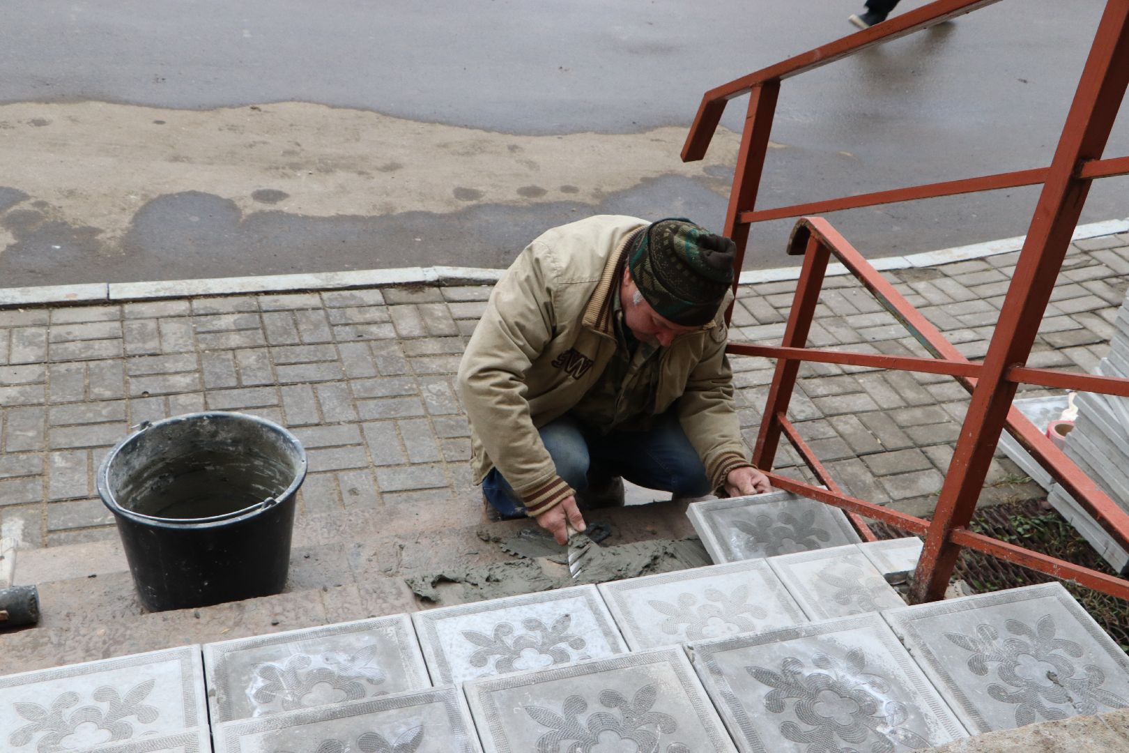 серебряные пруды, жкх, ремонт ступеней,