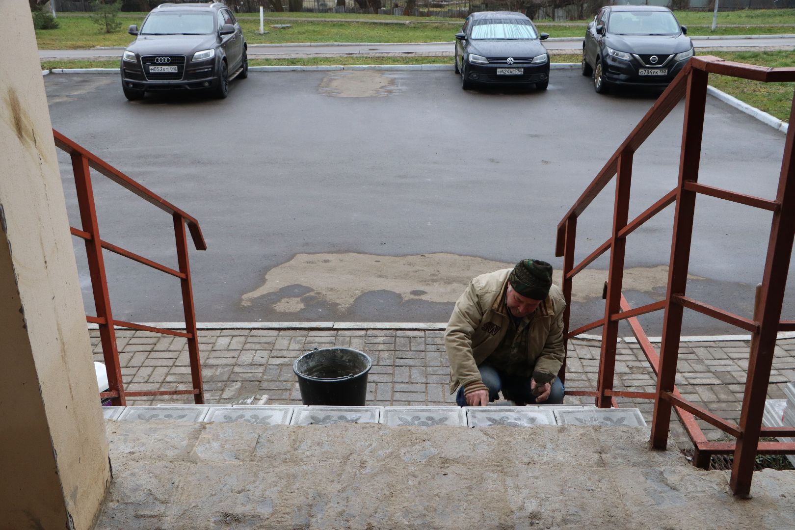 серебряные пруды, жкх, ремонт ступеней,