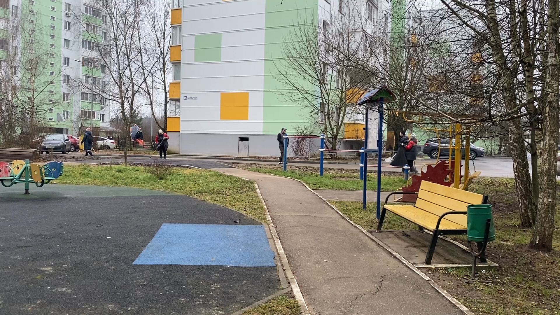 власиха заозерный, обход территории, микрорайон заозерный, благоустройство территории,
