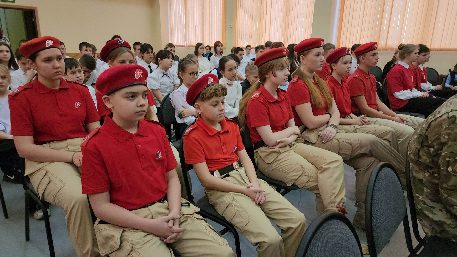 кашира, парта героя, сво, школа, памятное событие,