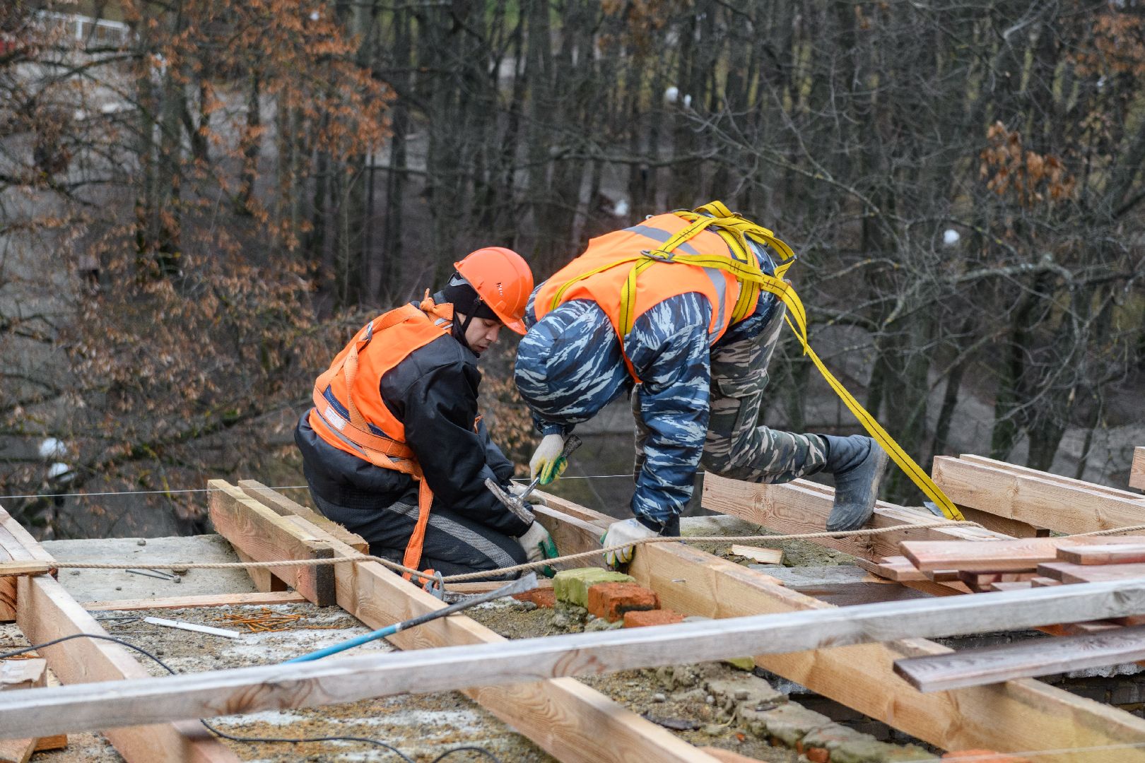строительство,  Дом Культуры, Лыткарино,