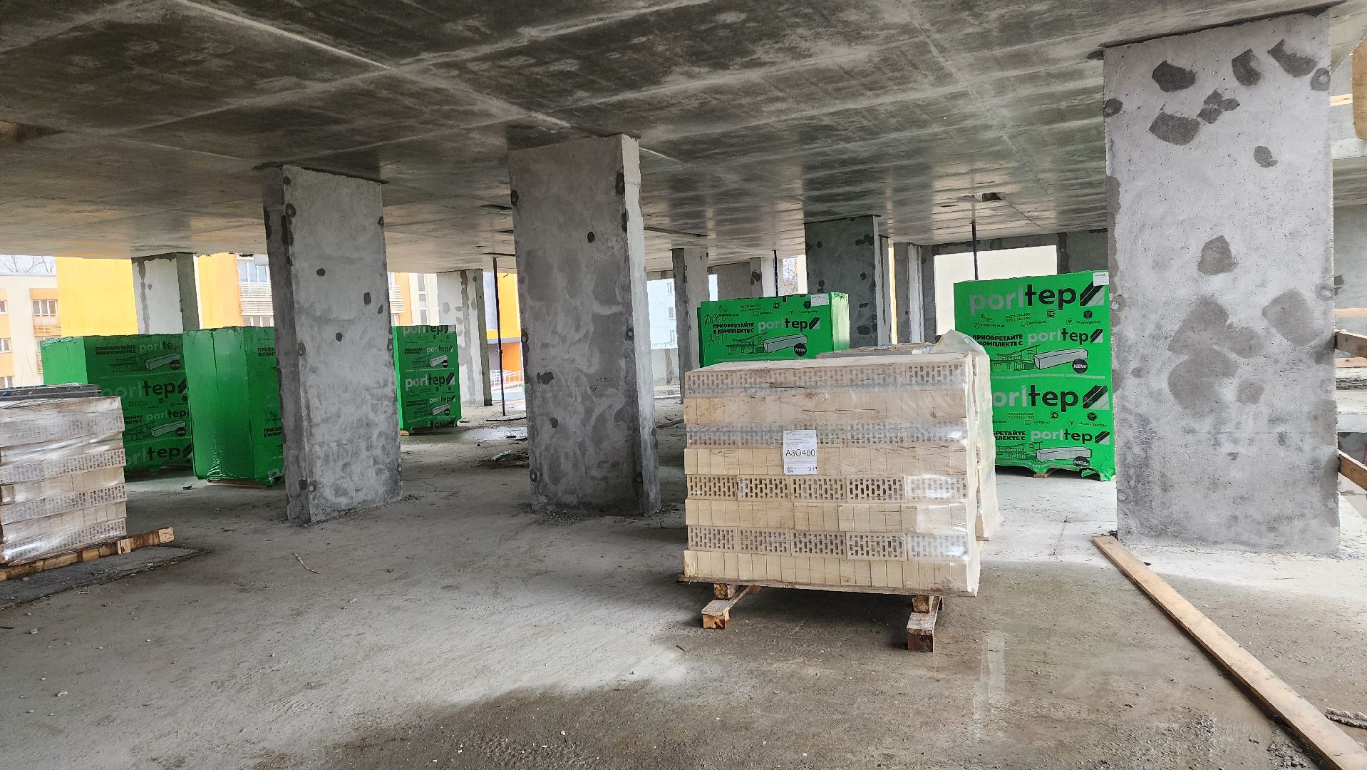 Зарайск, Строительство, Новый дом для переселенцев, Строительство нового дома,