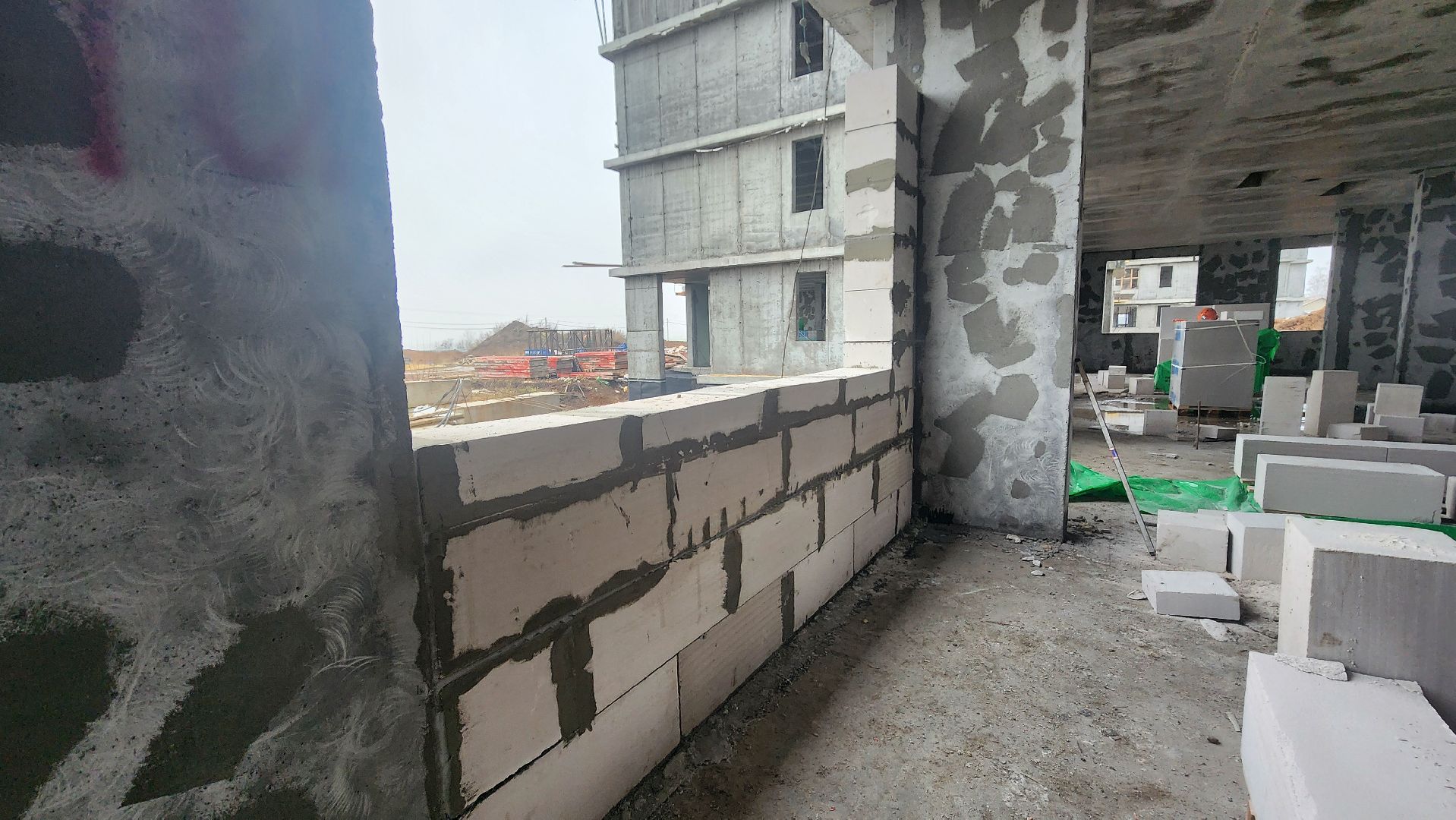 Зарайск, Строительство, Новый дом для переселенцев, Строительство нового дома,