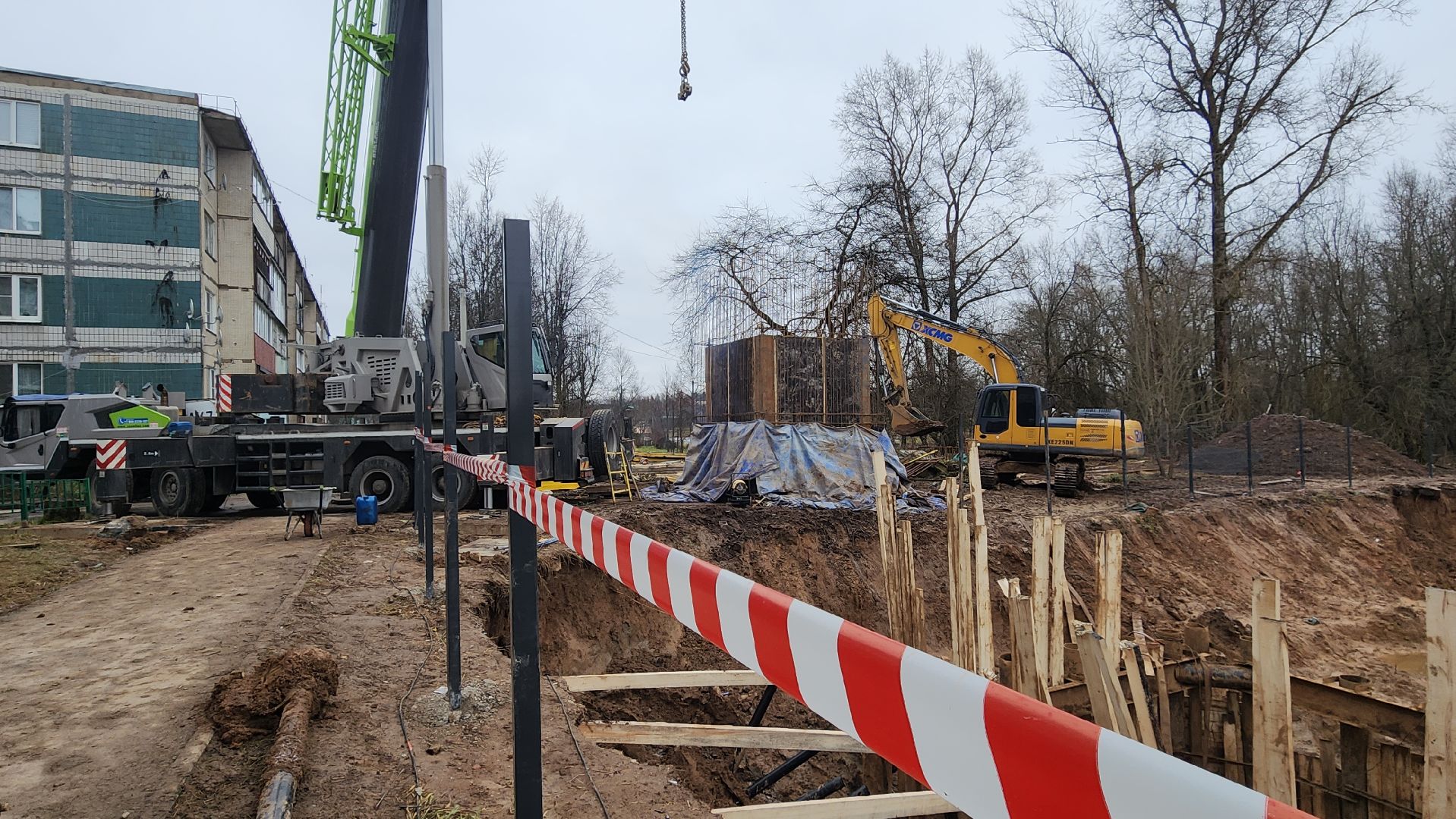 волоколамск, судниково, строительство фапа,