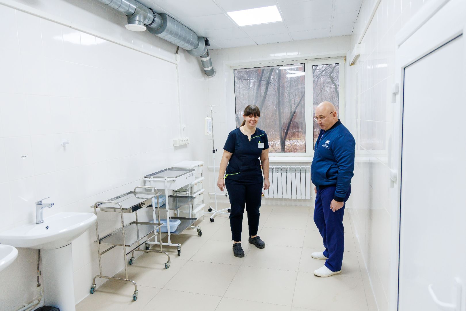 люберцы, красково, люберецкая  областная больница, приемное отделение, ремонт,