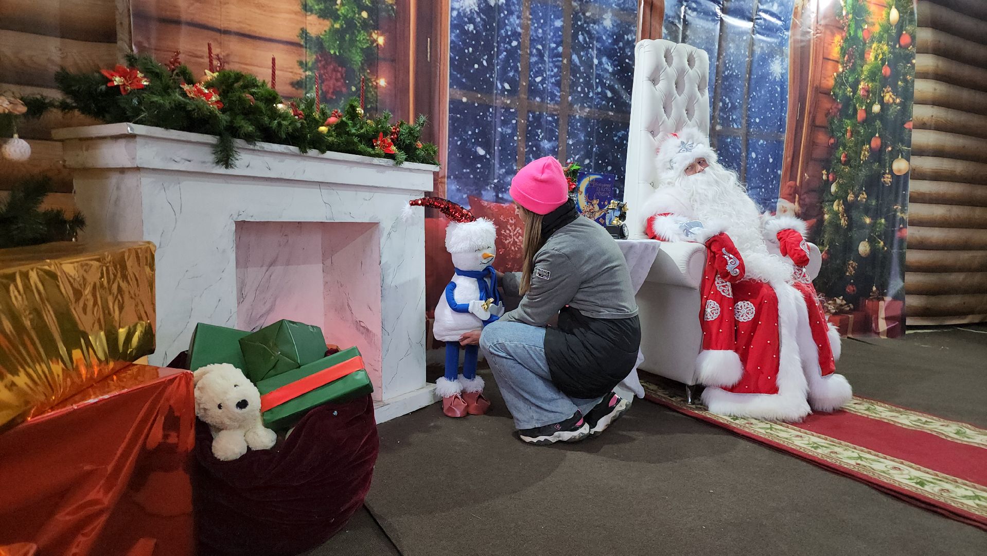 Руза, резиденция деда мороза, Парк городок,