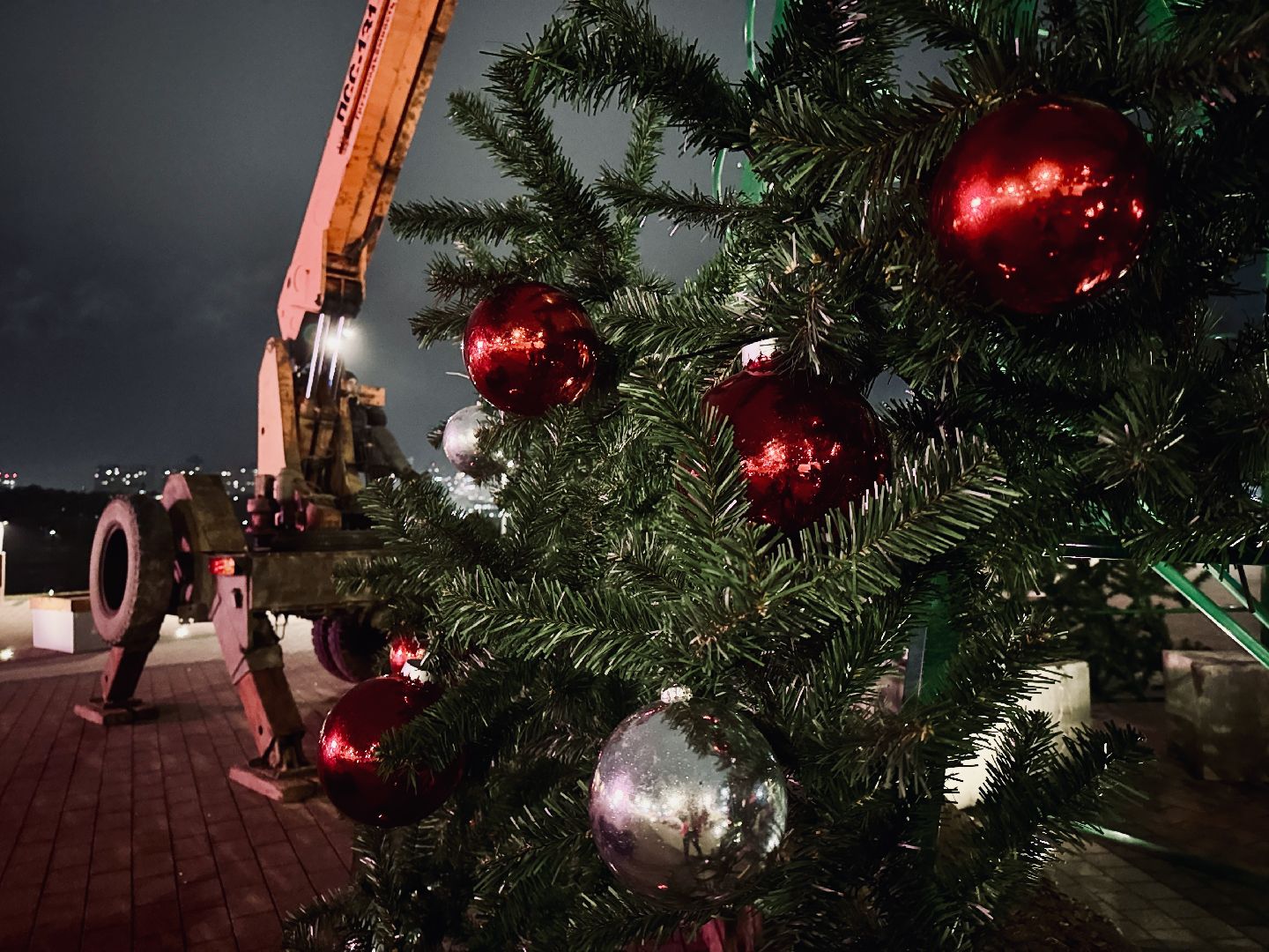 раменское, главная елка, новогодняя ель, новый 2026 год,