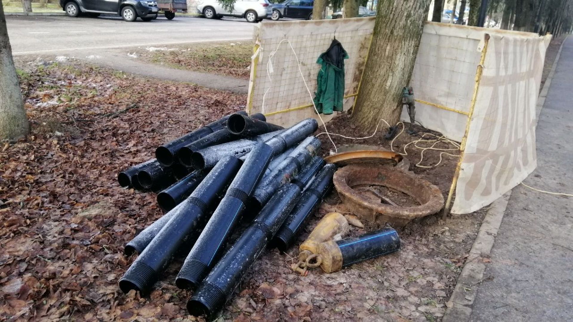 городской округ восход, жкх, благоуствойство, канализационная сеть, канализационные трубы,