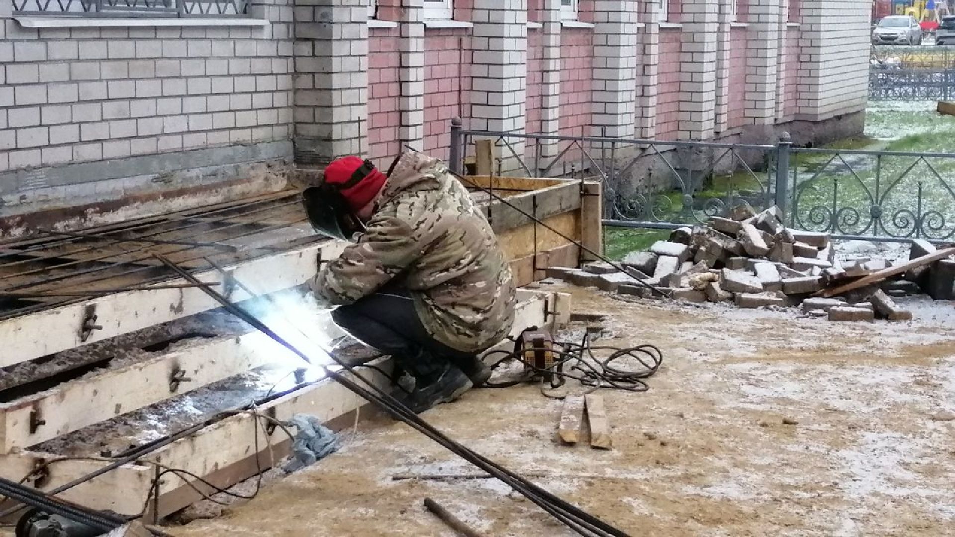 городской округ восход, благоустройство, крыльцо, входная группа, администрация,