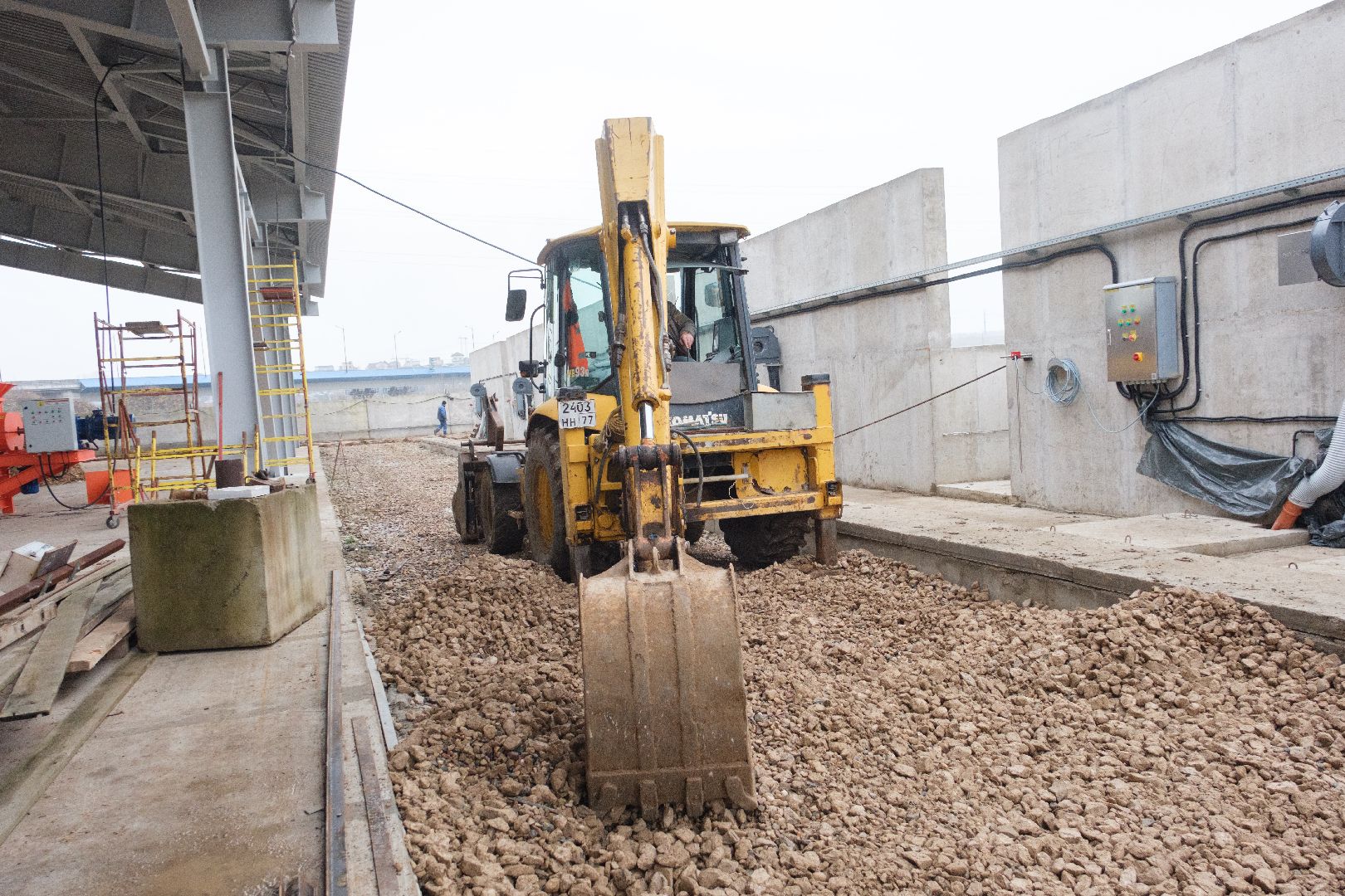 лыткарино,  строительство, очистные сооружения,