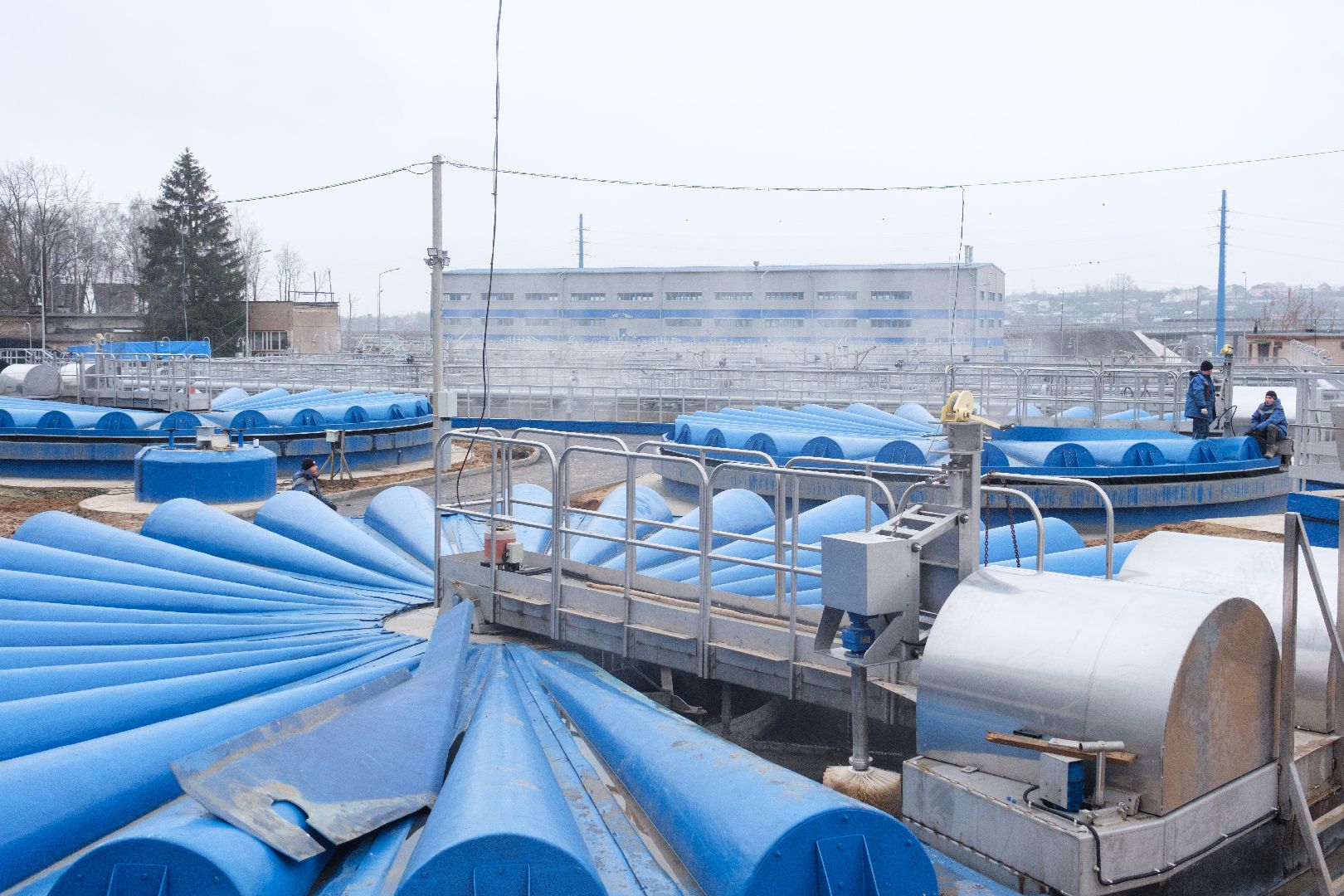 лыткарино,  строительство, очистные сооружения,