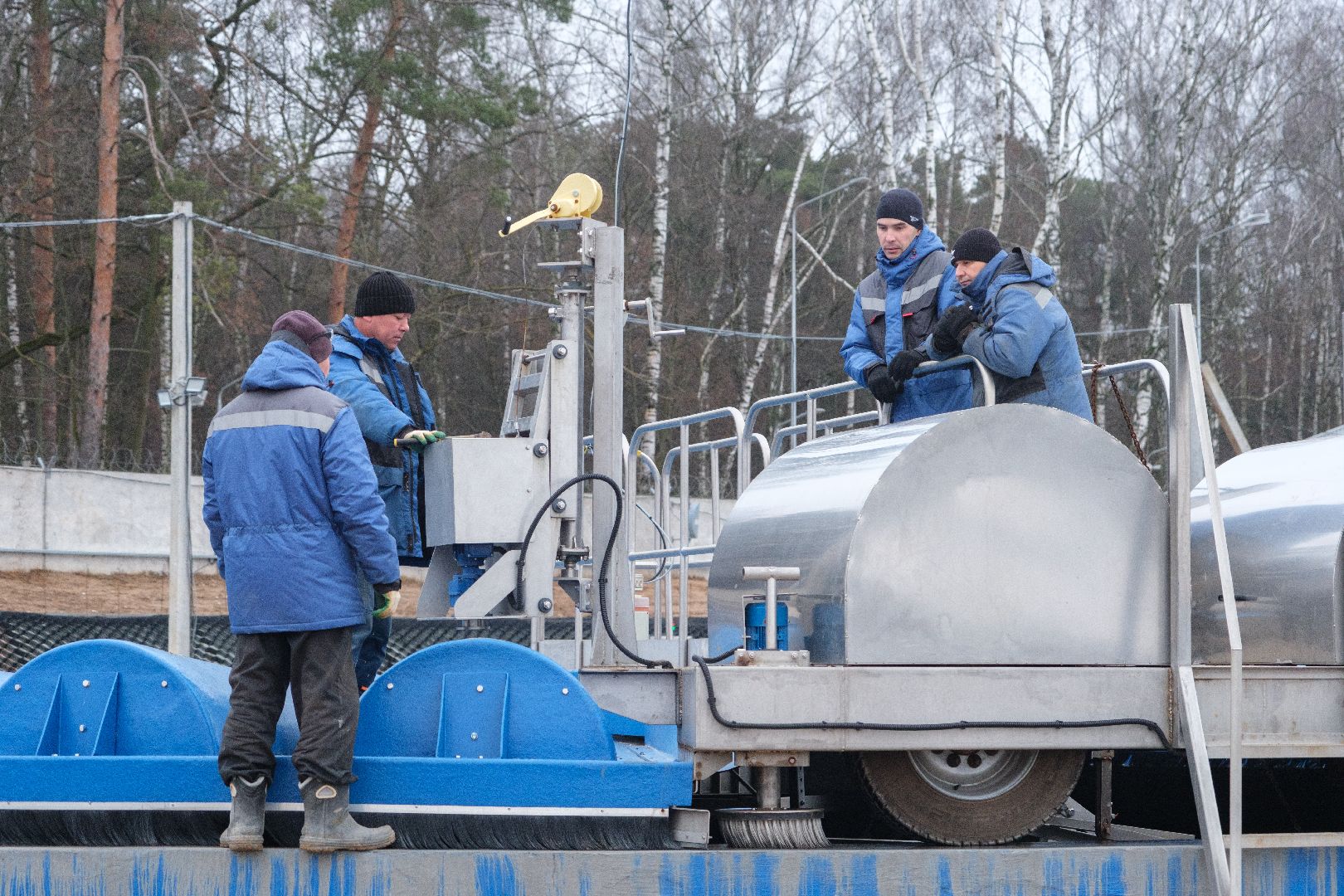 лыткарино,  строительство, очистные сооружения,