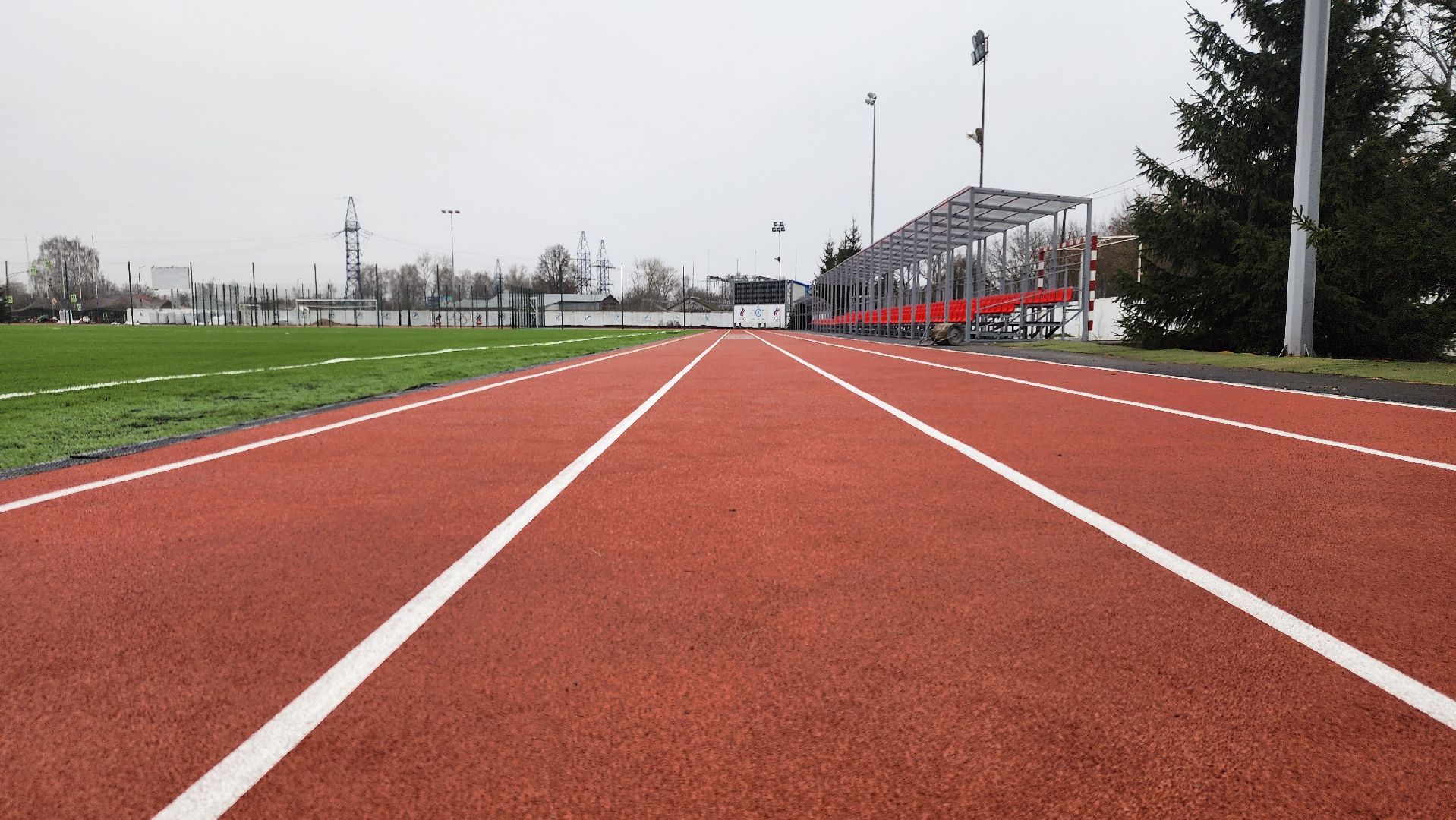 Зарайск, Зарайский стадион, Обновленный стадион, Реконструкция зарайского стадиона,