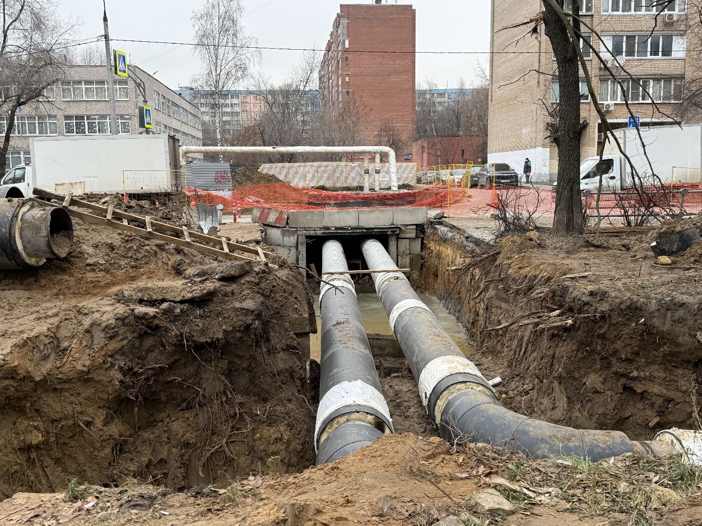 Реутов, Ремонт теплосетей , Отопление , Горячая вода,