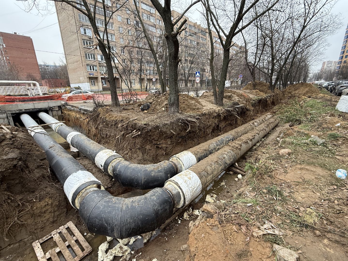 Реутов, Ремонт теплосетей , Отопление , Горячая вода,