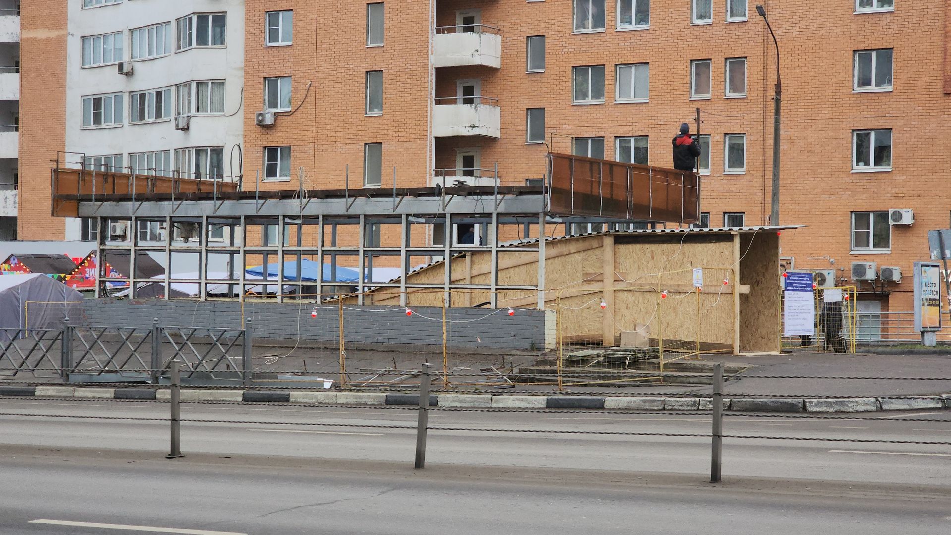 ремонт, подземный переход,