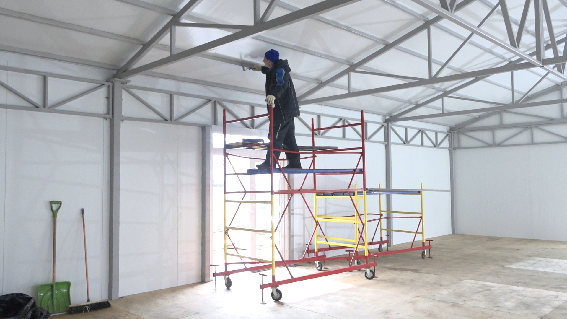 ледовый каток, зима в подмосковье, власиха каток, катание на коньках, айсмат,