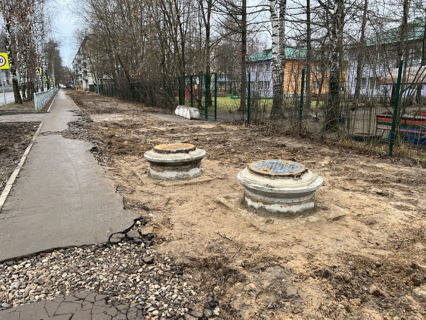 благостройство, запрудня благоустройство, талдомский городской округ,