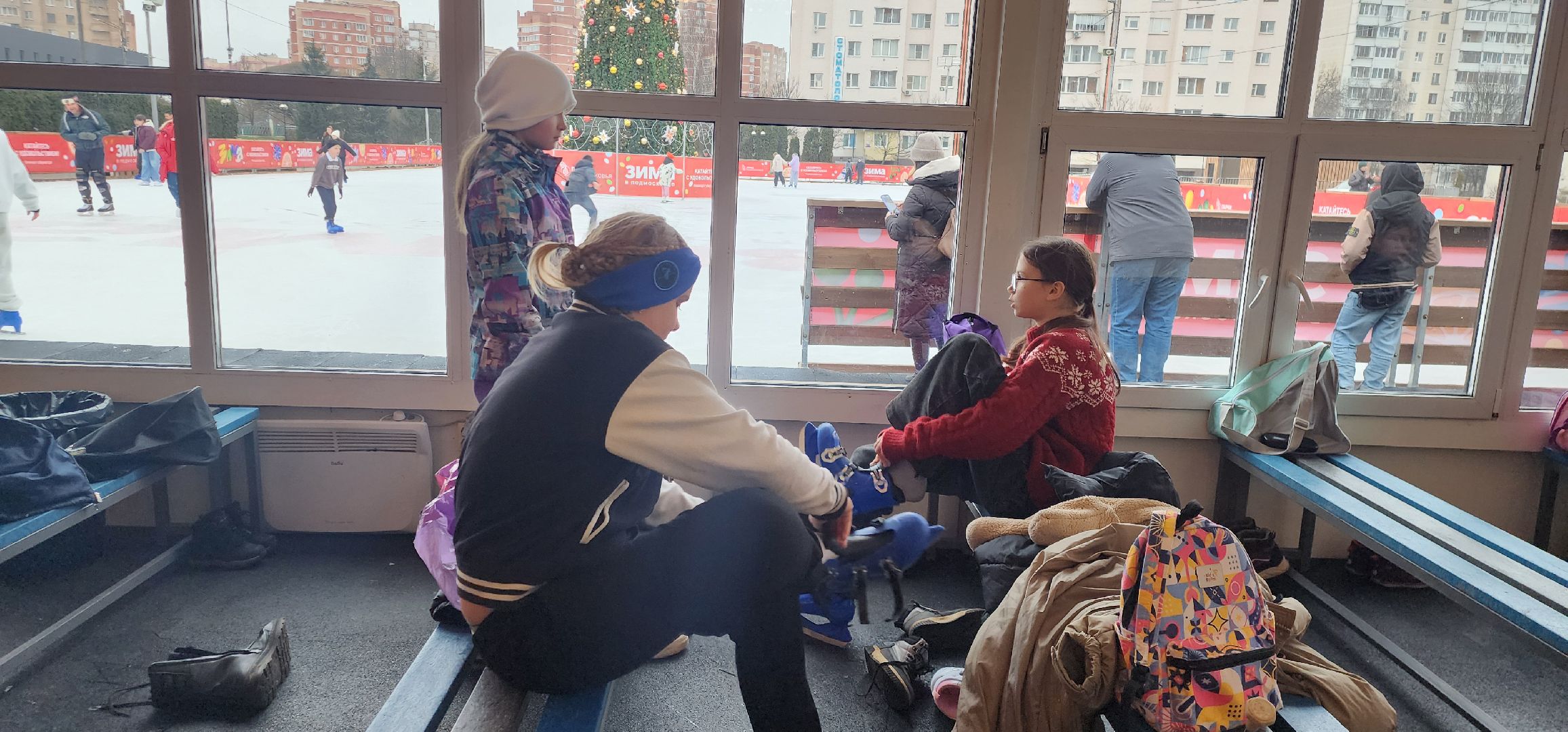 Истра, Каток, Зима, Прокат,