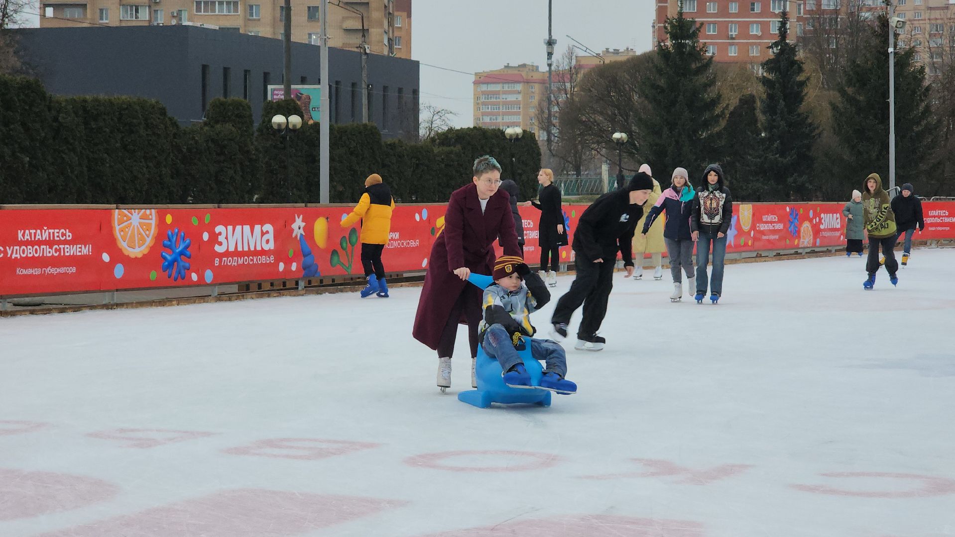 Истра, Каток, Зима, Прокат,