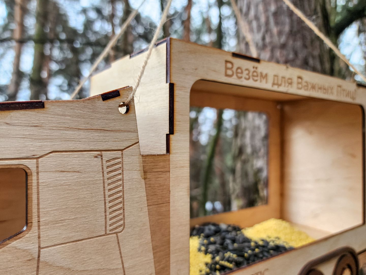 Подольск, лес, кормушки для птиц, школьное лесничество, подольское лесничество,