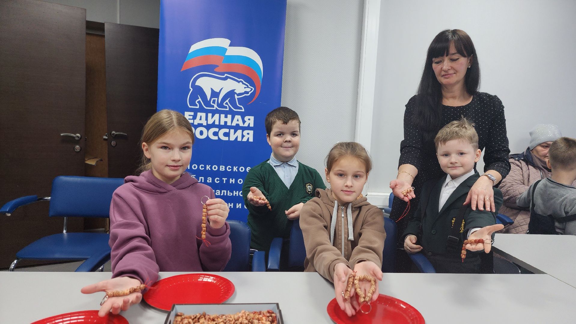 клин, мастер-класс, дети участников сво, единая россия ,