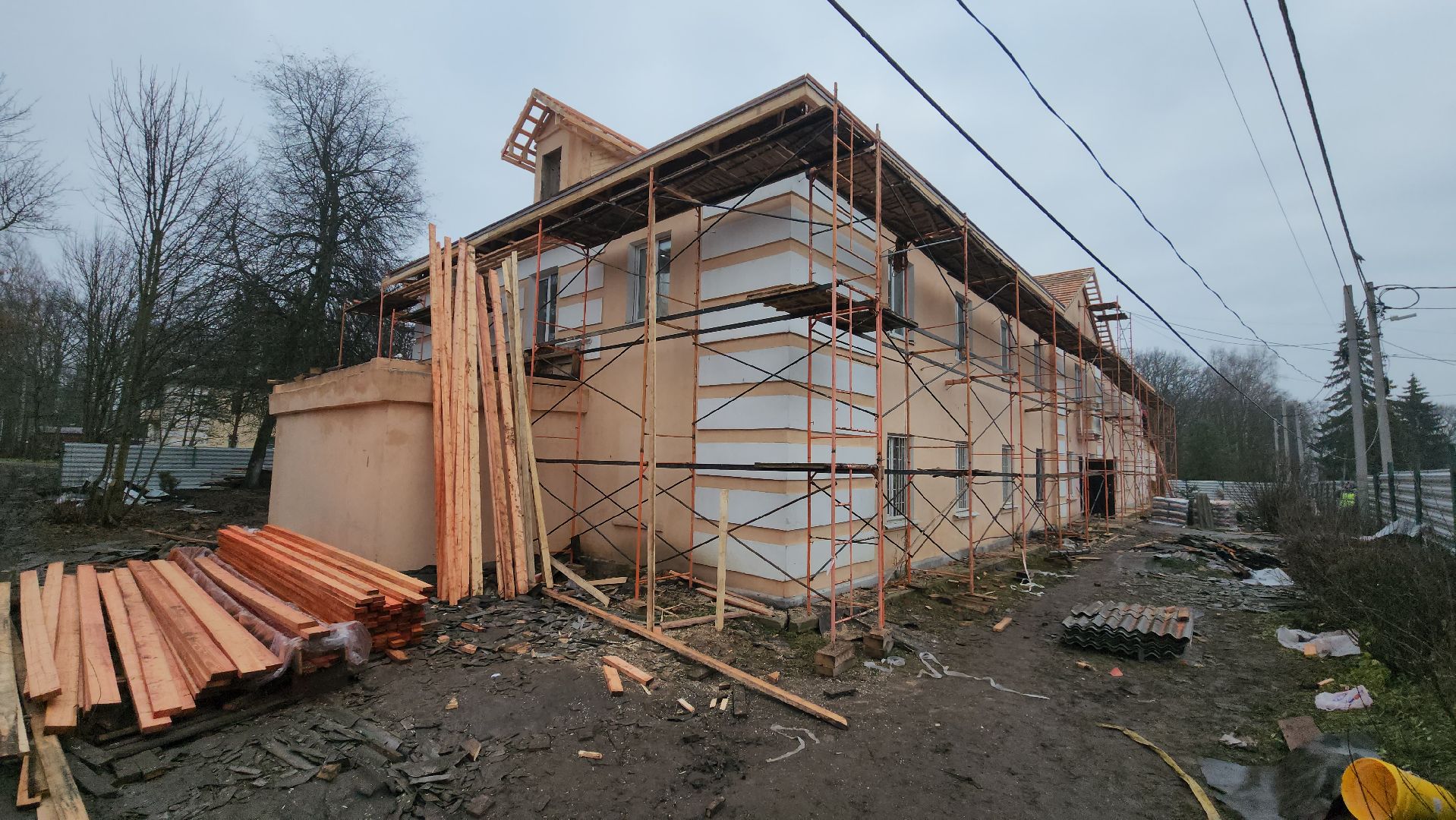 кашира, детская школа искусств, капитальный ремонт, демонтажные работы, образование,