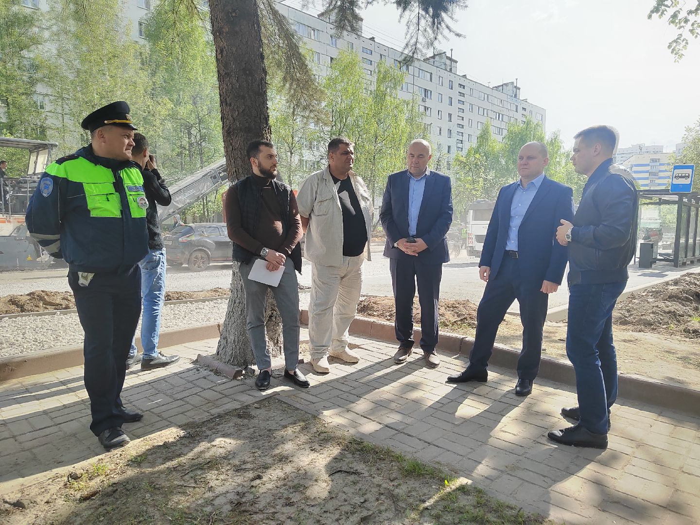 Пушкино, ремонт дорог, благоустройство