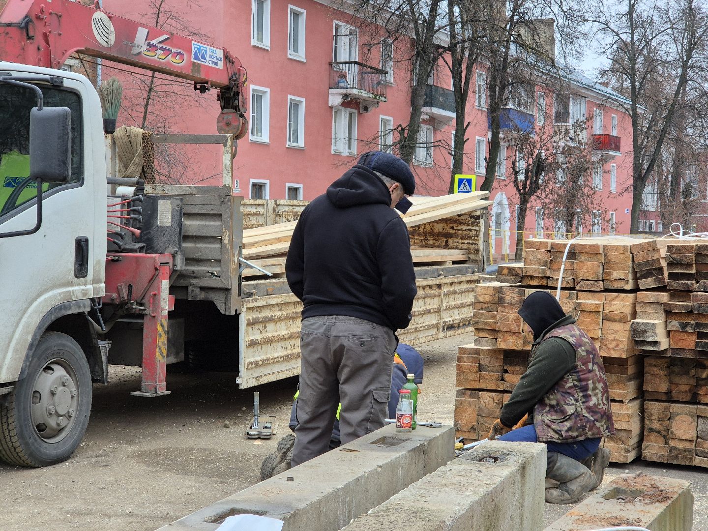 ремонт канализационного трубопровода, орехово-зуево, благоуйстройство,