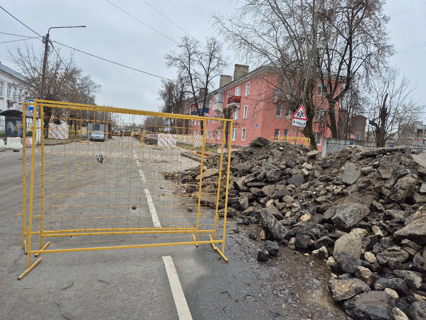 ремонт канализационного трубопровода, орехово-зуево, благоуйстройство,