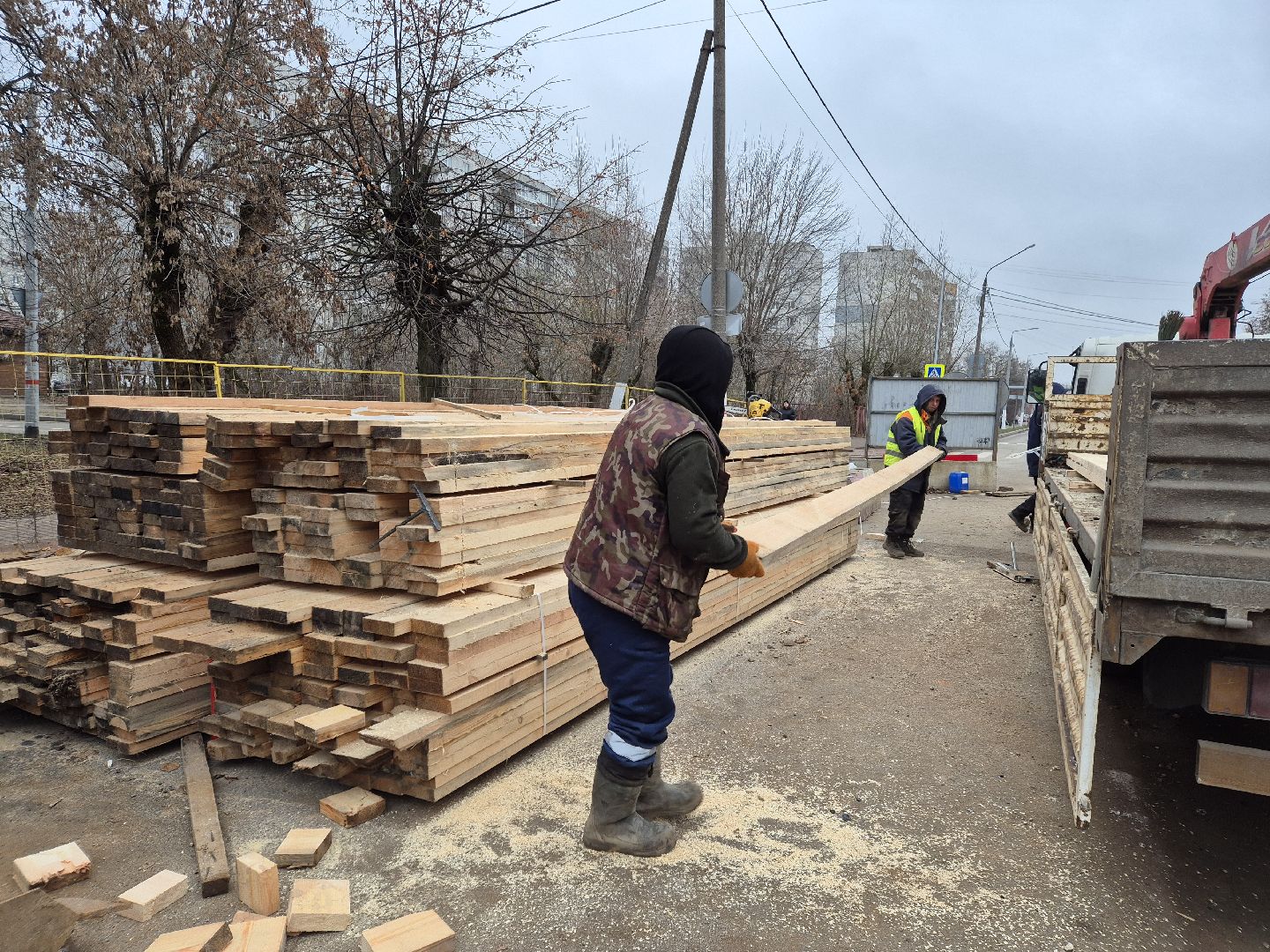 ремонт канализационного трубопровода, орехово-зуево, благоуйстройство,