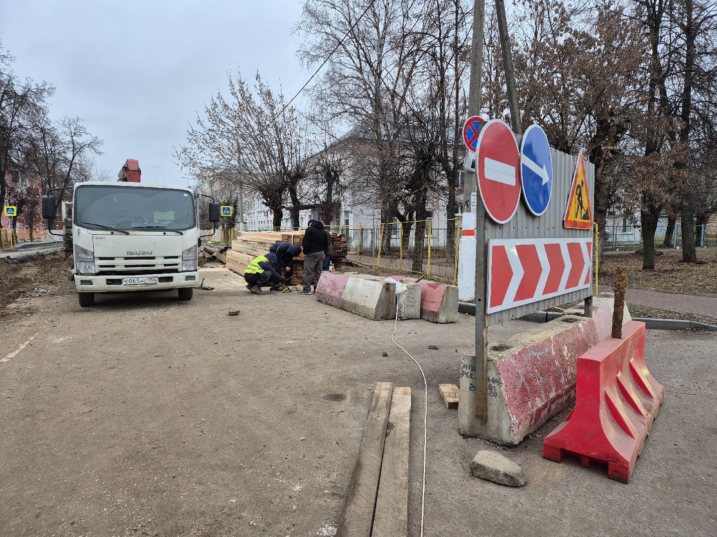 ремонт канализационного трубопровода, орехово-зуево, благоуйстройство,