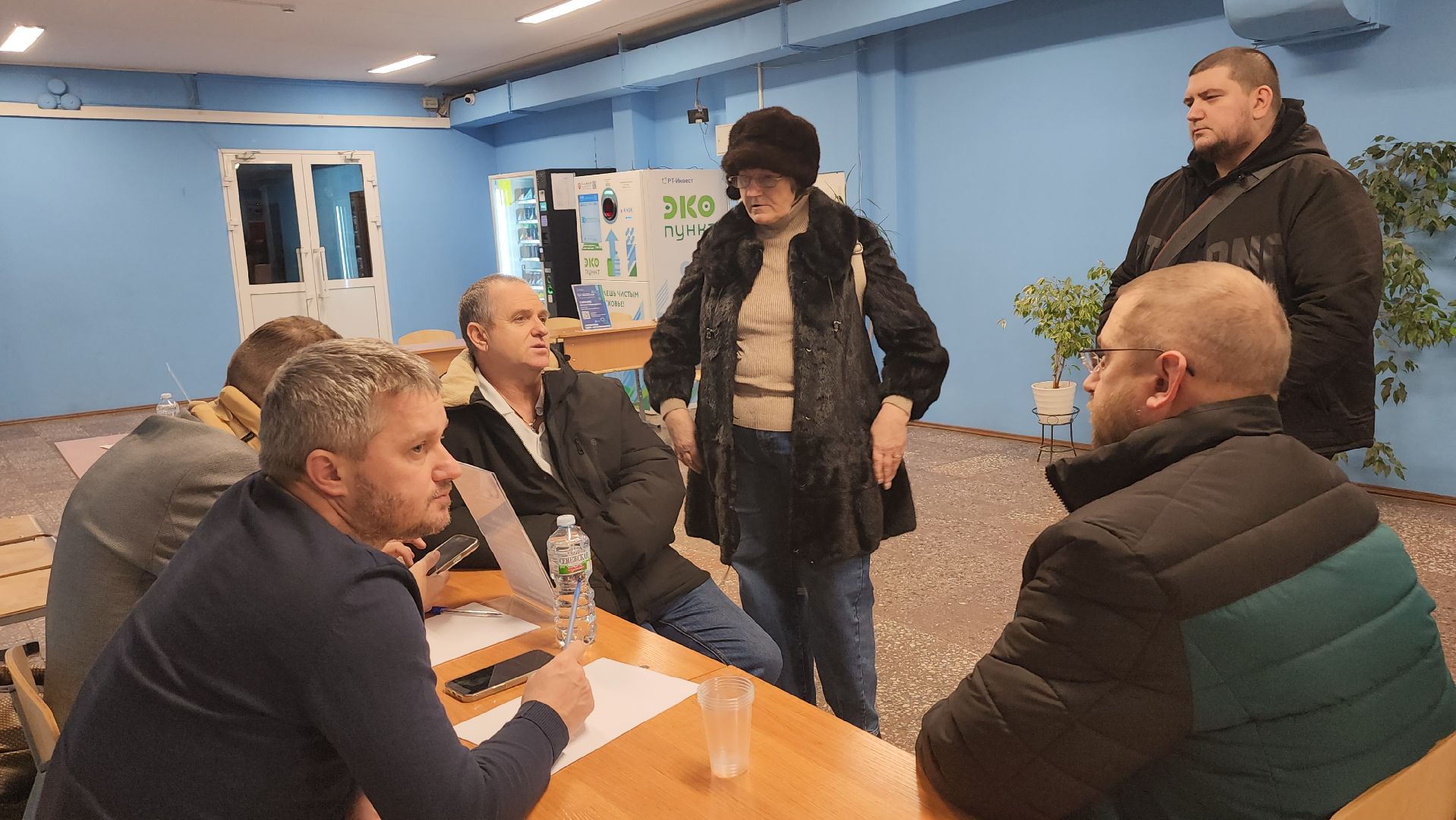 люберцы,установка остановки, просьба жителей, выездная администрация,