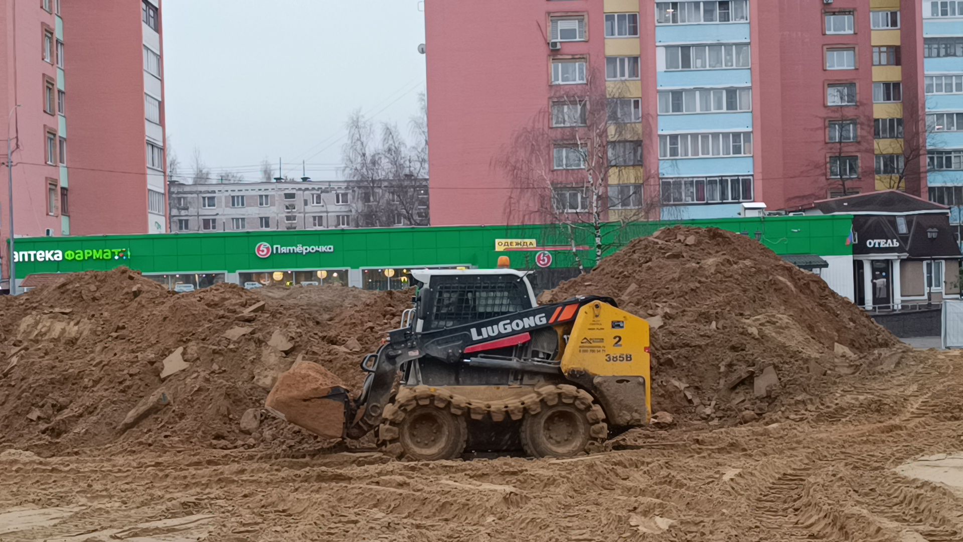 строительство, памятник, лобня,