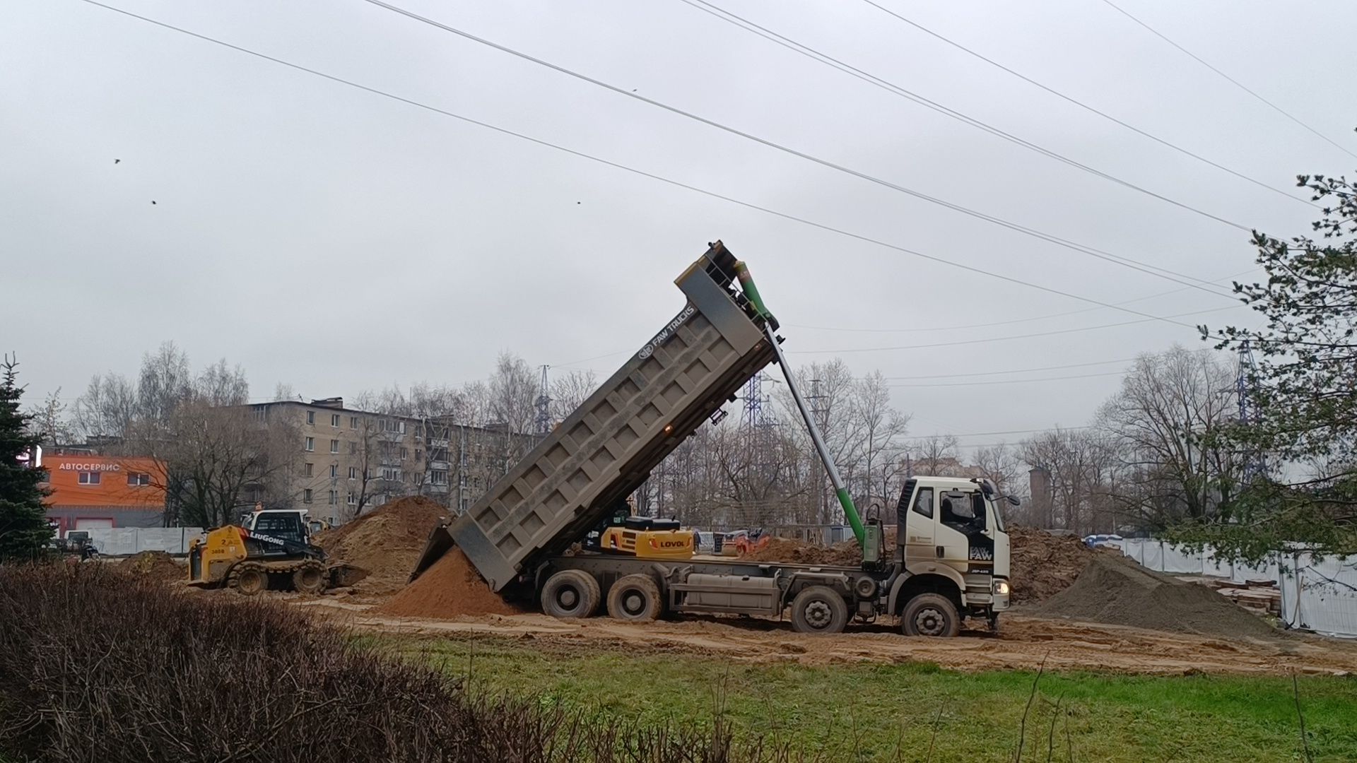 строительство, памятник, лобня,