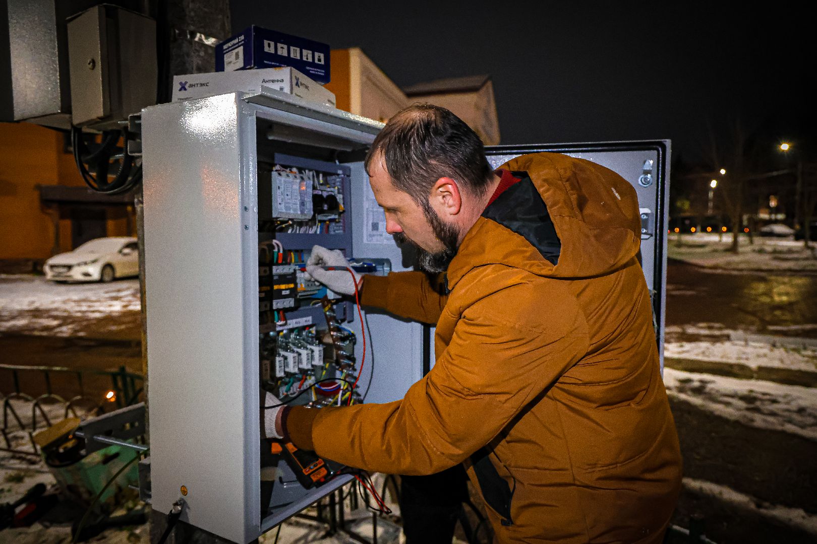 клин, благоустройство, уличное освещение, безопасность движения,