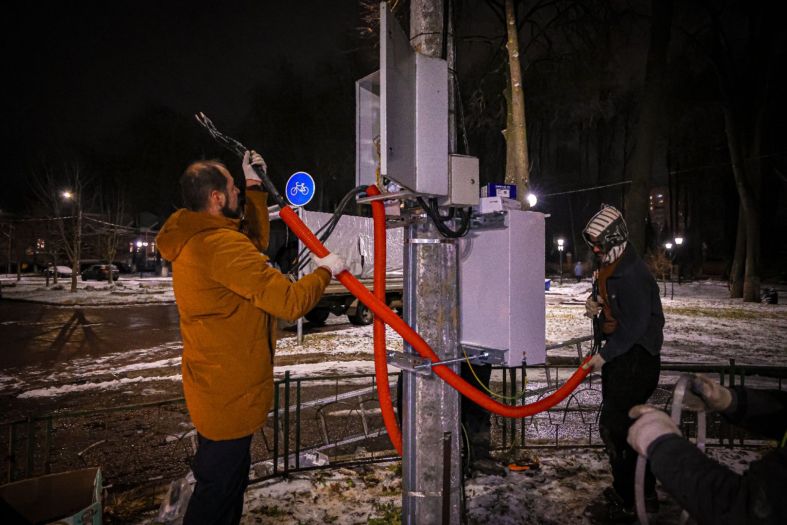 клин, благоустройство, уличное освещение, безопасность движения,