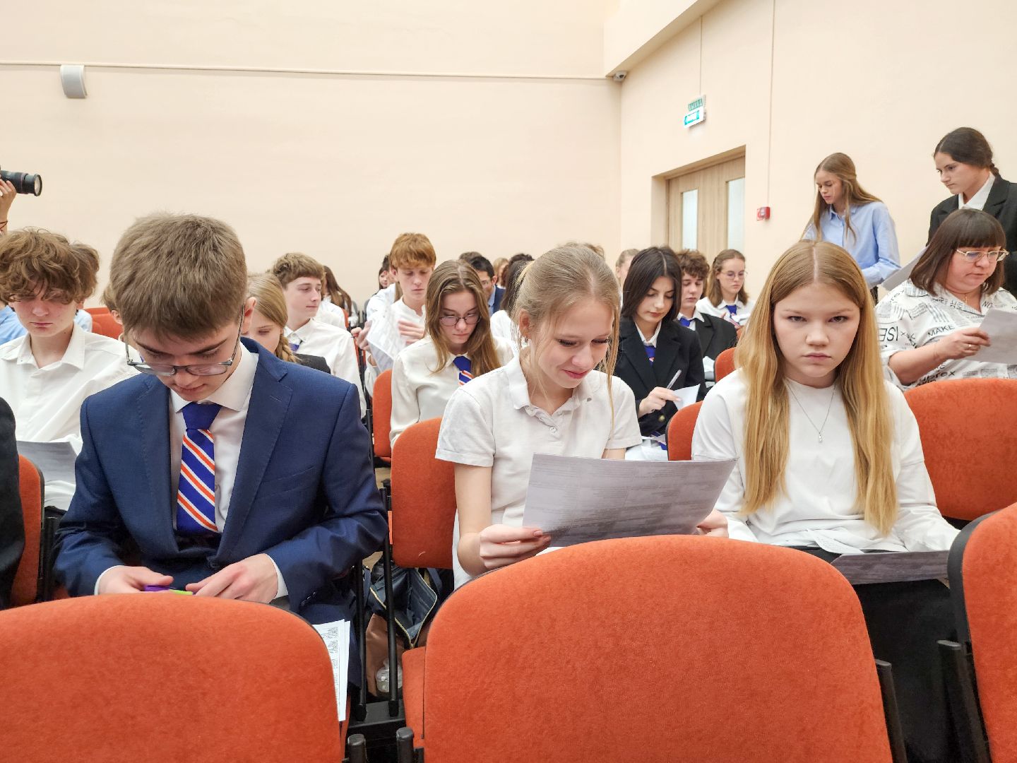 Подольск, Уроки Второй мировой, Тест , Международная акция, гимназия имени подольских курсантов,