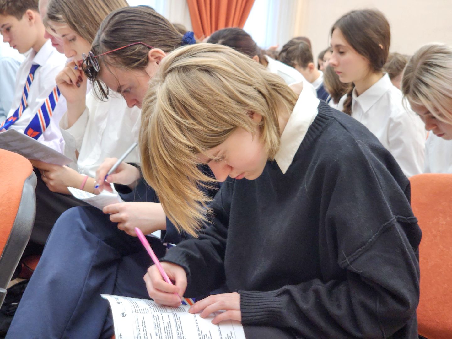 Подольск, Уроки Второй мировой, Тест , Международная акция, гимназия имени подольских курсантов,