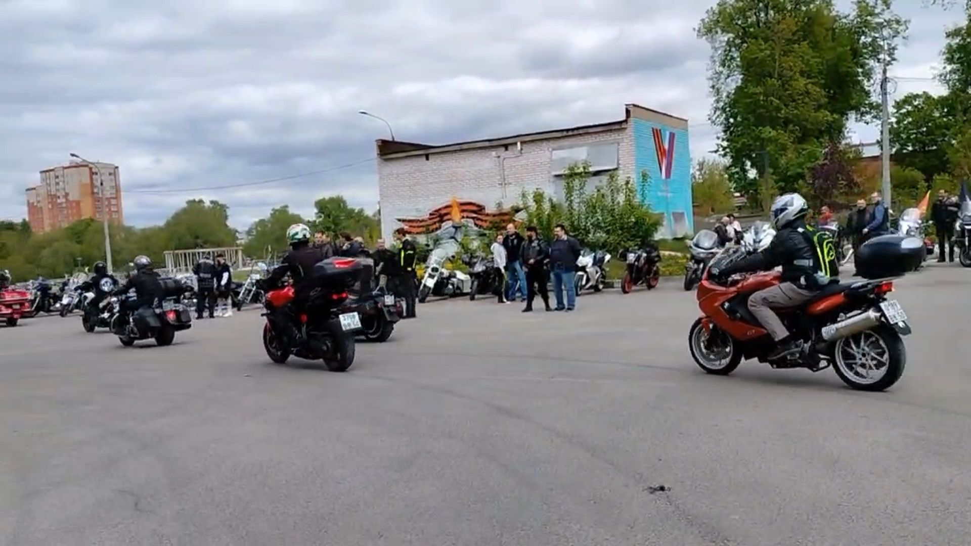 Шатура, Орехово-Зуево, байкеры, открытие сезона, мотоклуб. Дорожный капитан.