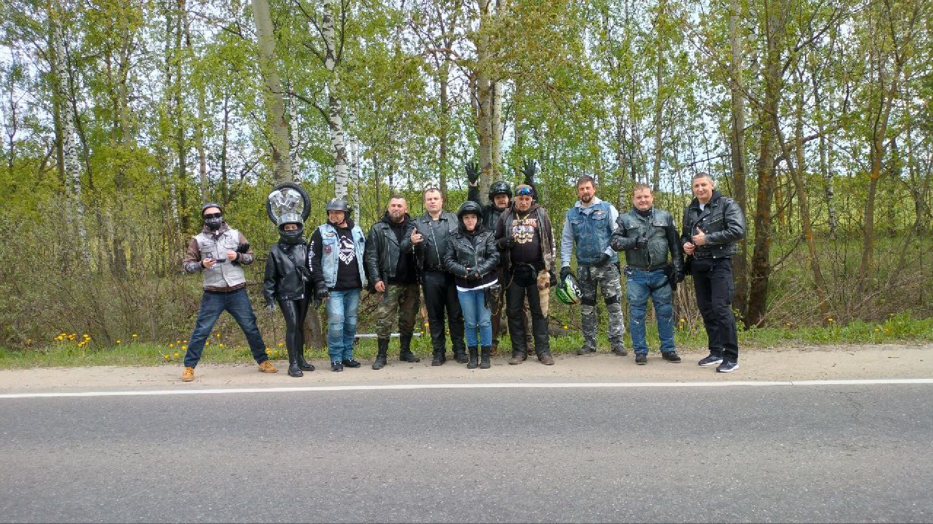 Шатура, Орехово-Зуево, байкеры, открытие сезона, мотоклуб. Дорожный капитан.