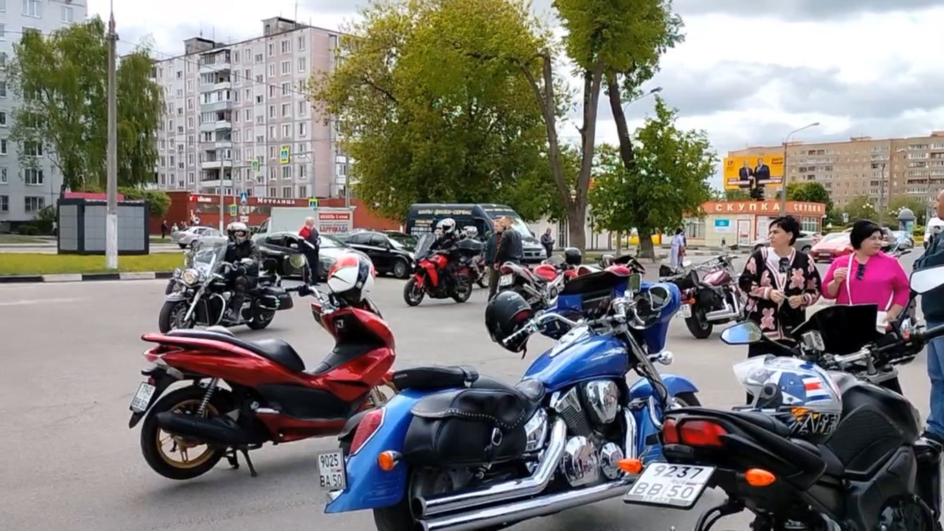Шатура, Орехово-Зуево, байкеры, открытие сезона, мотоклуб. Дорожный капитан.