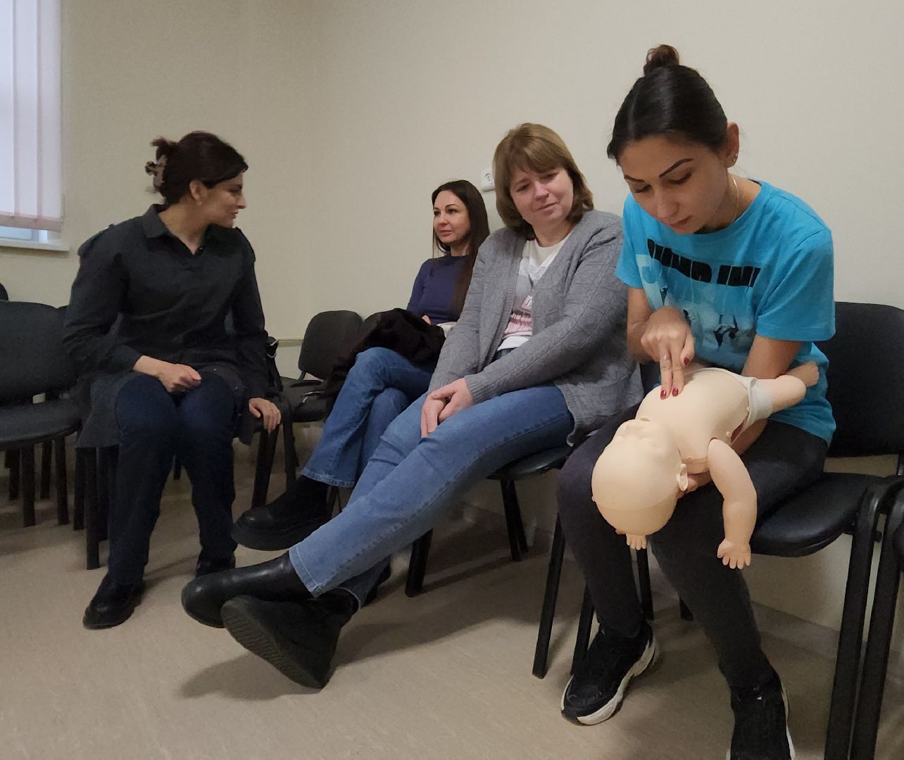 тренинг, поликлиника изумрудные холмы, медицина,