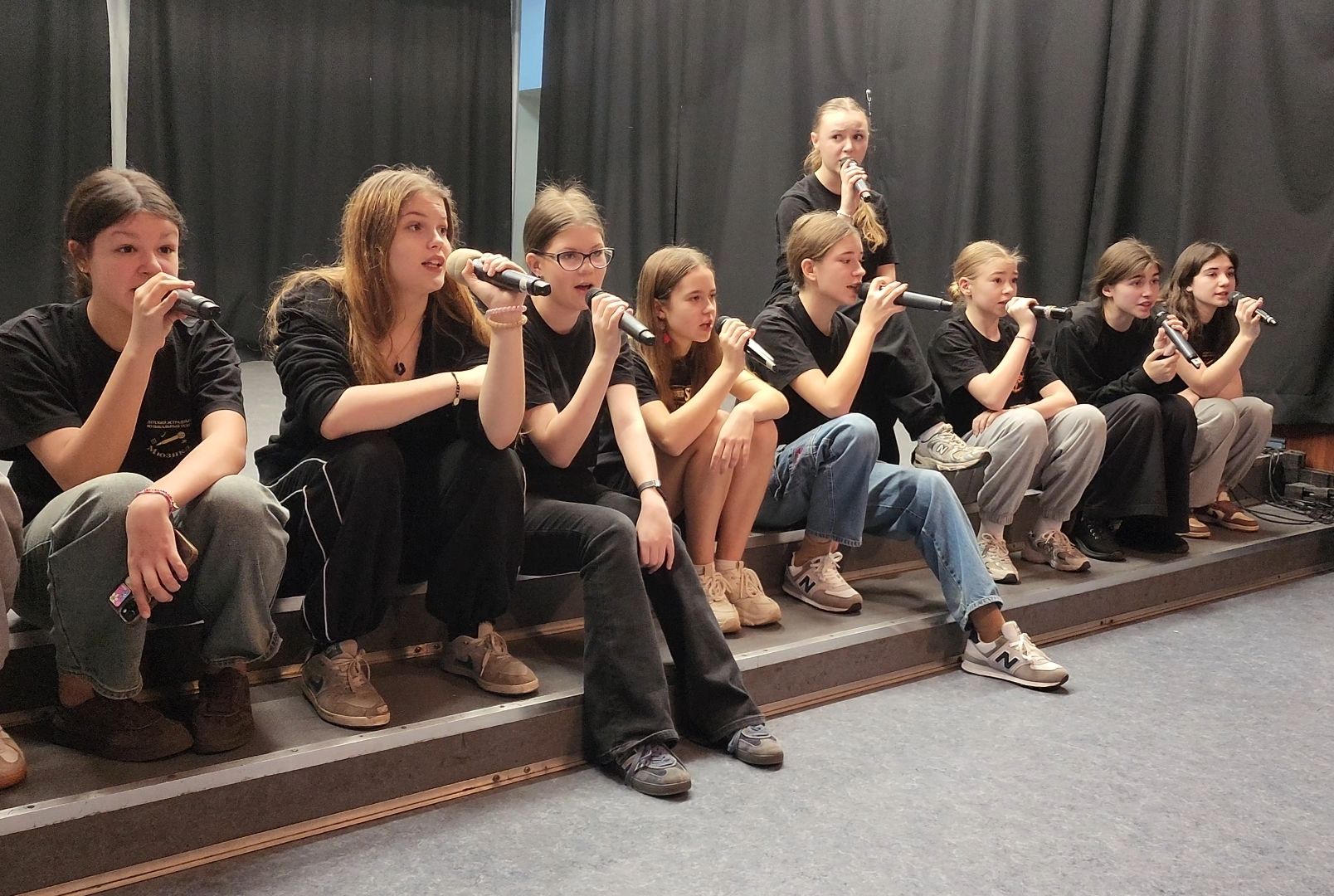 мюзикл, сцена, школа,