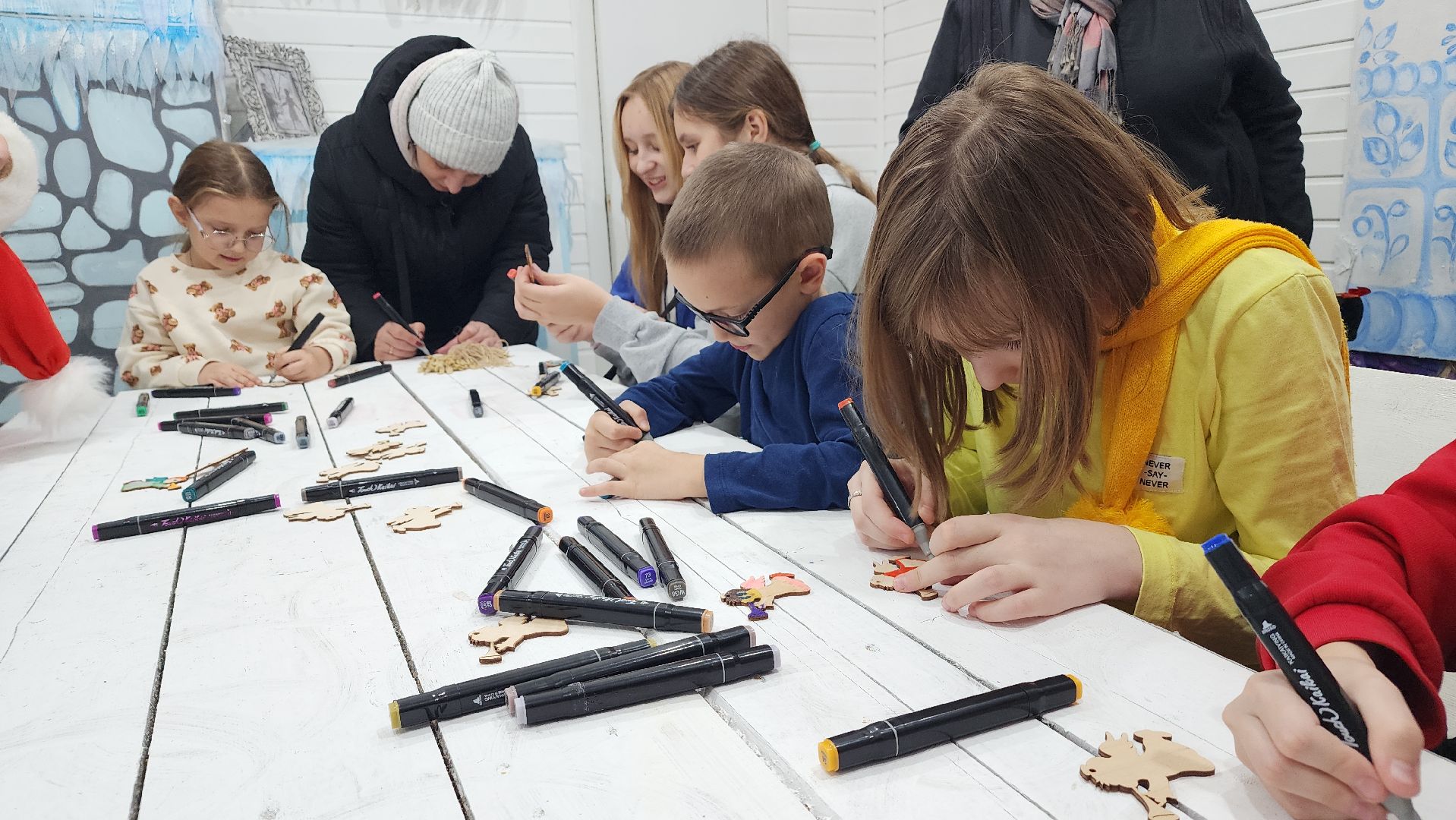 зима в подмосковье, зимний сезон, зима в парке, дети, лосино-петровский,